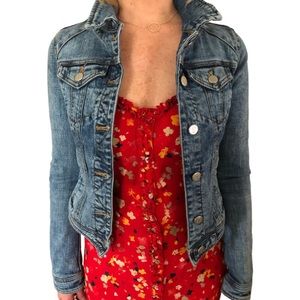 Anthropologie Pilcro Stretch Denim Jean Jacket XS